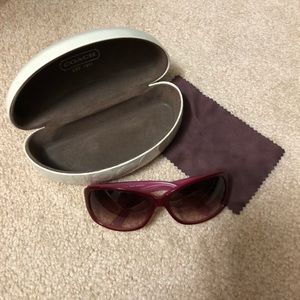 COACH SUNGLASSES W/ ACCESSORIES